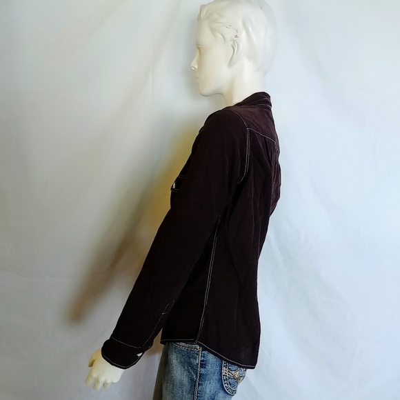 Frank & Eileen Barry Corduroy Button Down Shirt - Picture 3 of 8